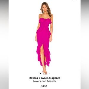 Lovers + Friends Melissa Gown REVOLVE